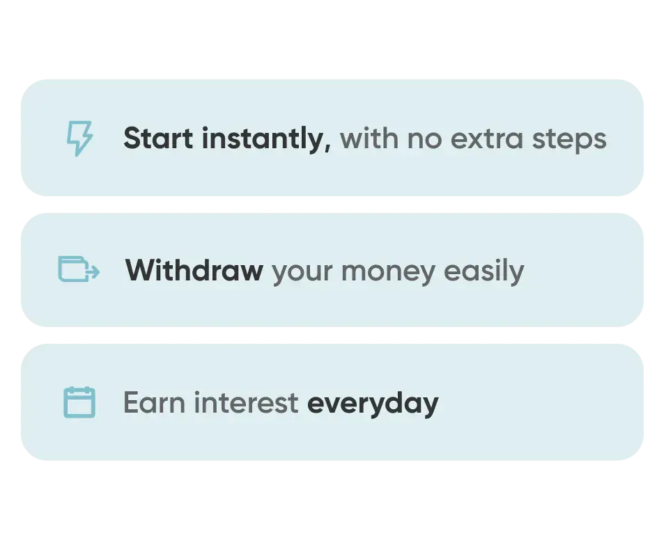 Grow savings