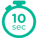 Ten Seconds Timer Icon