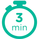3 Minutes Icon